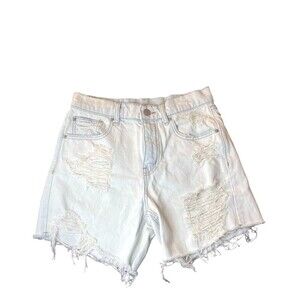 URBAN OUTFITTERS BDG Dropped Waist Destroyed Shorts Size: 24